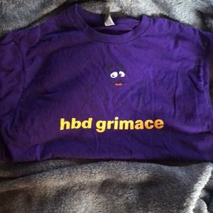 Grimace birthday shirt!